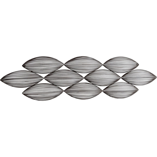 Yasha Wall Art by Cyan Design in graphite. Made from iron in a modern style.