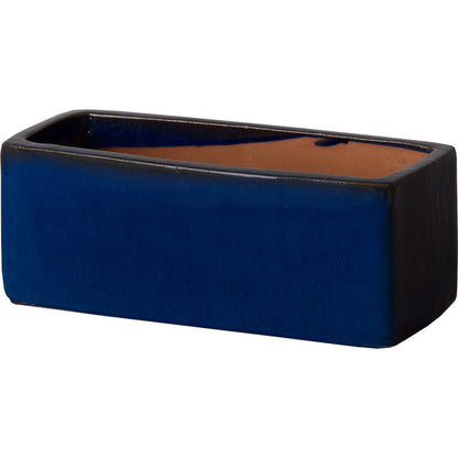 Window Box Planter by Emissary USA. Made from ceramic in a coastal style.