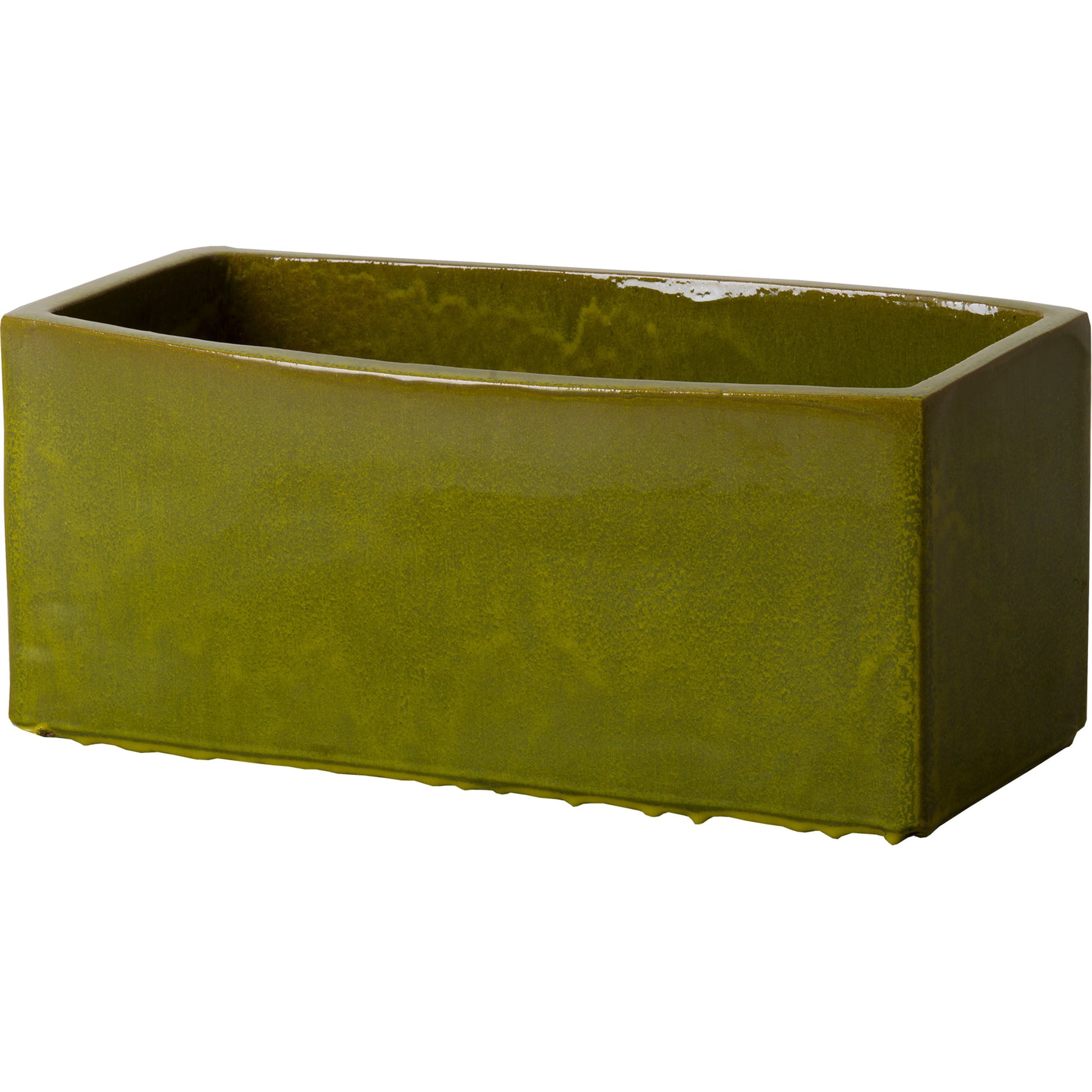 Window Box Planter by Emissary USA. Made from ceramic in a coastal style.