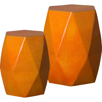 Brilliant Matrix Garden Stool/Table by Emissary. Made from ceramic in a modern style.