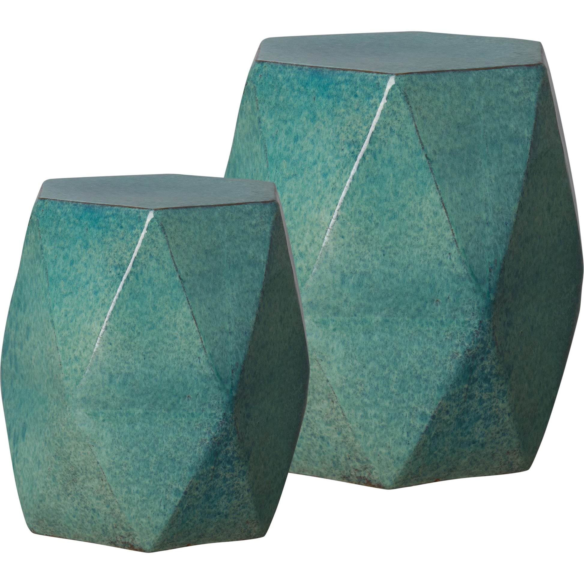 Brilliant Matrix Garden Stool/Table by Emissary. Made from ceramic in a modern style.
