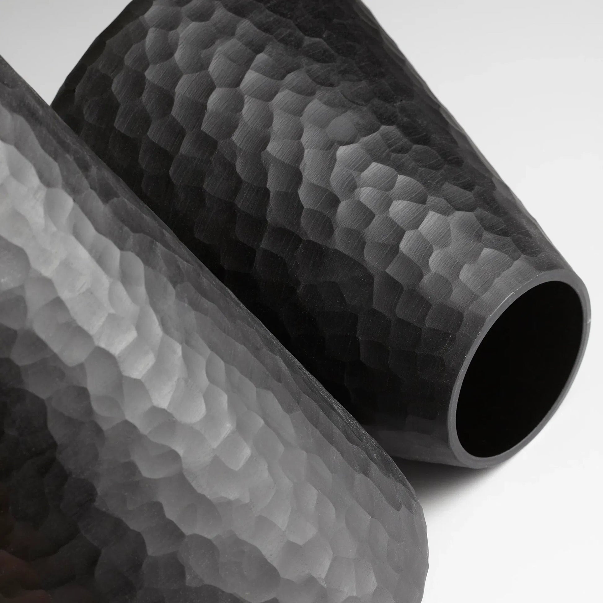 Lava Vase by Cyan Design in black. Made from glass in a modern style.