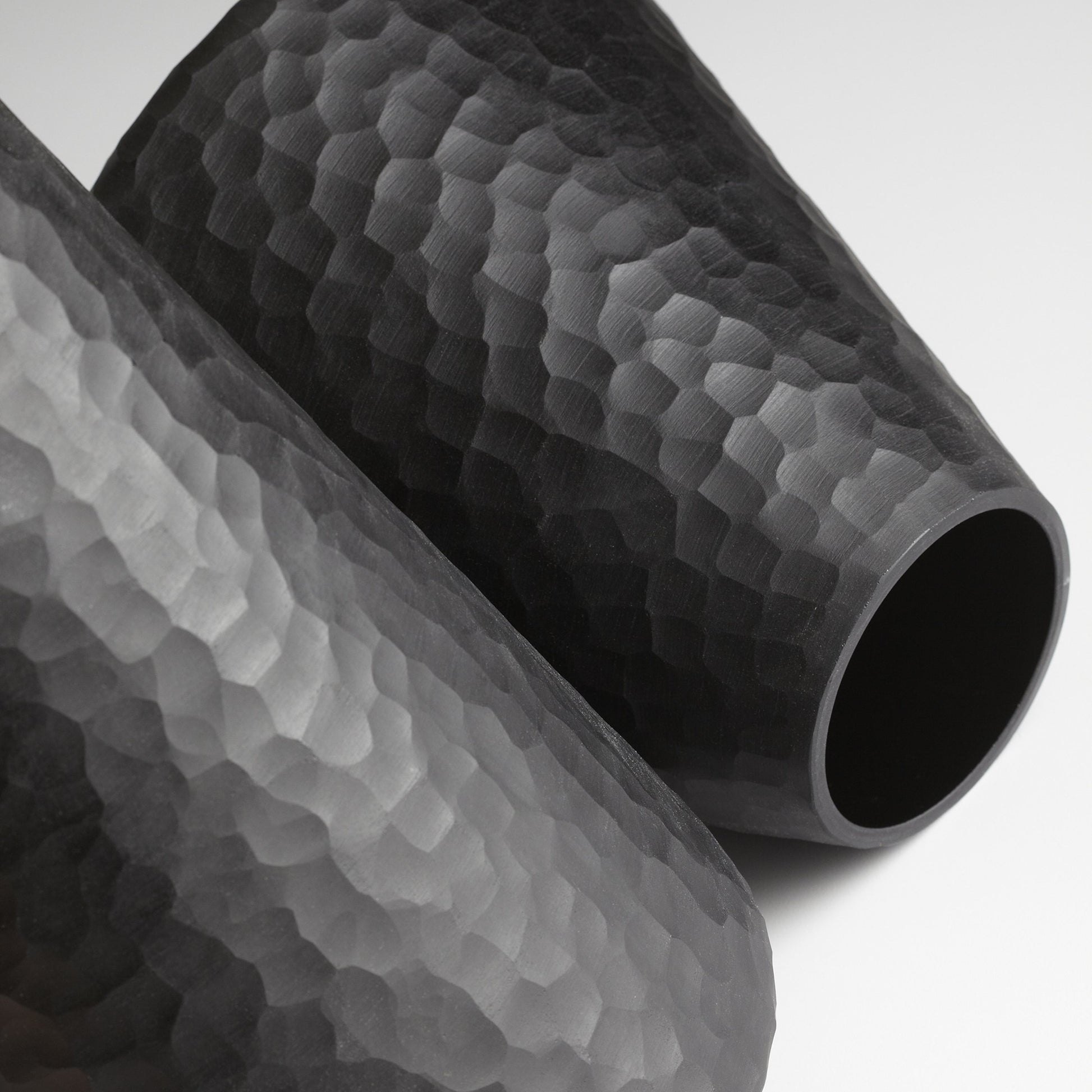 Lava Vase by Cyan Design in black. Made from glass in a modern style.