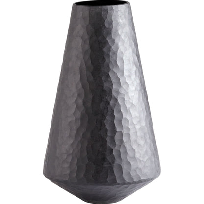 Lava Vase by Cyan Design in black. Made from glass in a modern style.