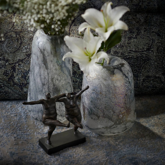 Free to Be Sculpture by Cyan Design in bronze. Made from iron in a modern style.