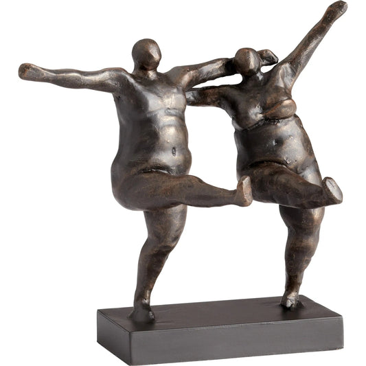Free to Be Sculpture by Cyan Design in bronze. Made from iron in a modern style.