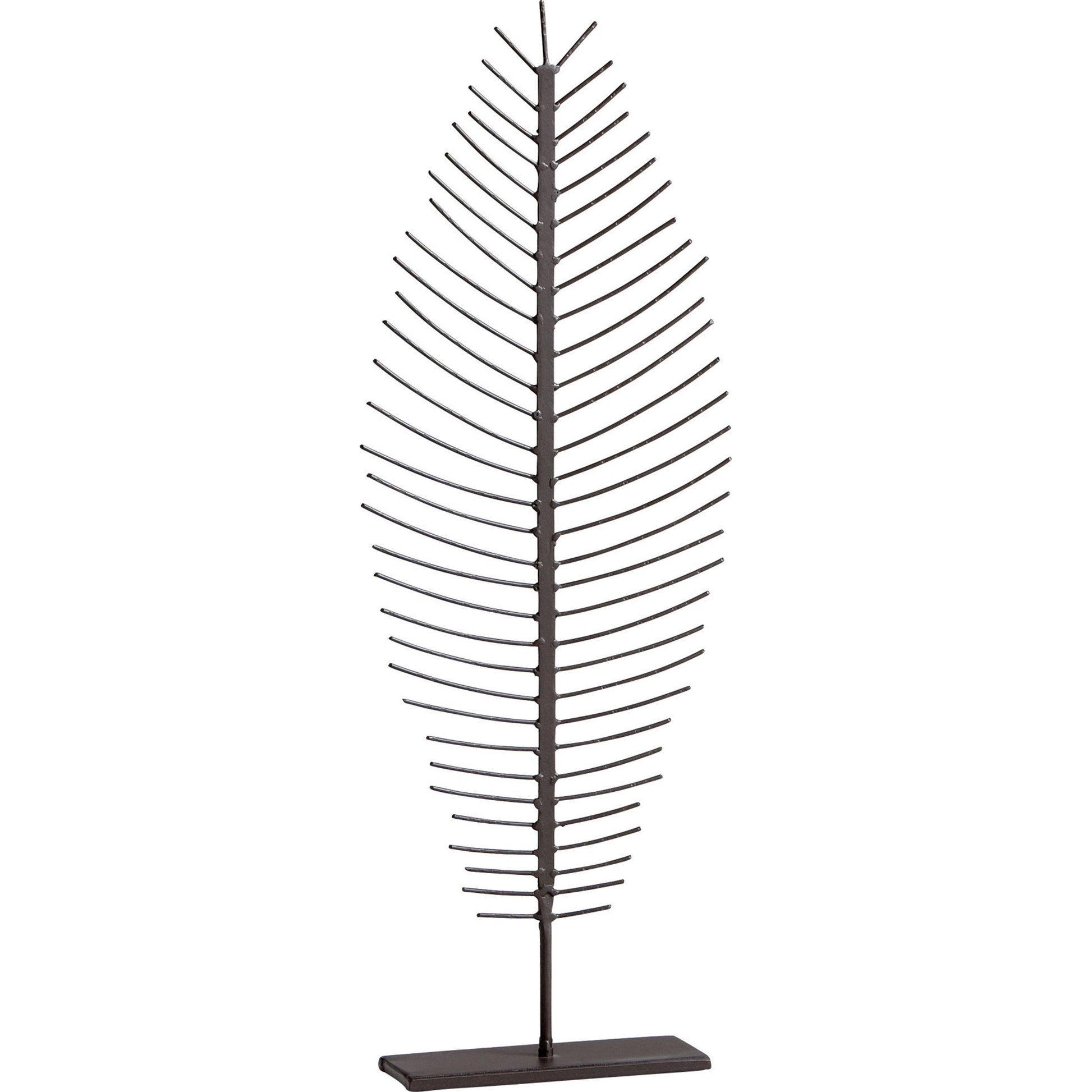 Skeleton Leaf by Cyan Design in graphite. Made from iron in a modern style.