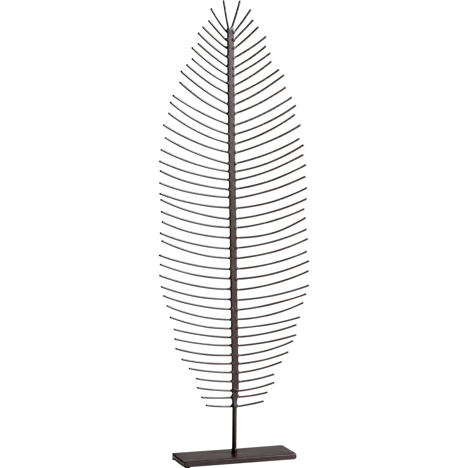 Skeleton Leaf by Cyan Design in graphite. Made from iron in a modern style.