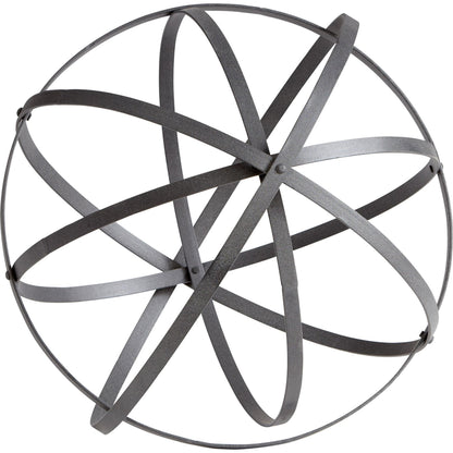 Sphere by Cyan Design in rustic gray. Made from iron in a modern style.