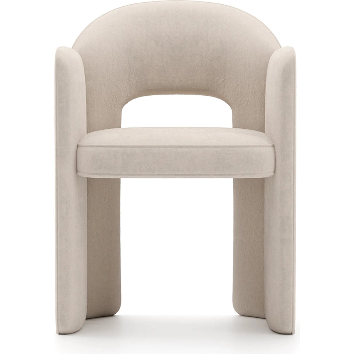 002 SI-2462227 | Additional Silo | Overlap Arm Dining Chair by Caracole. Made from metal in a transitional style.