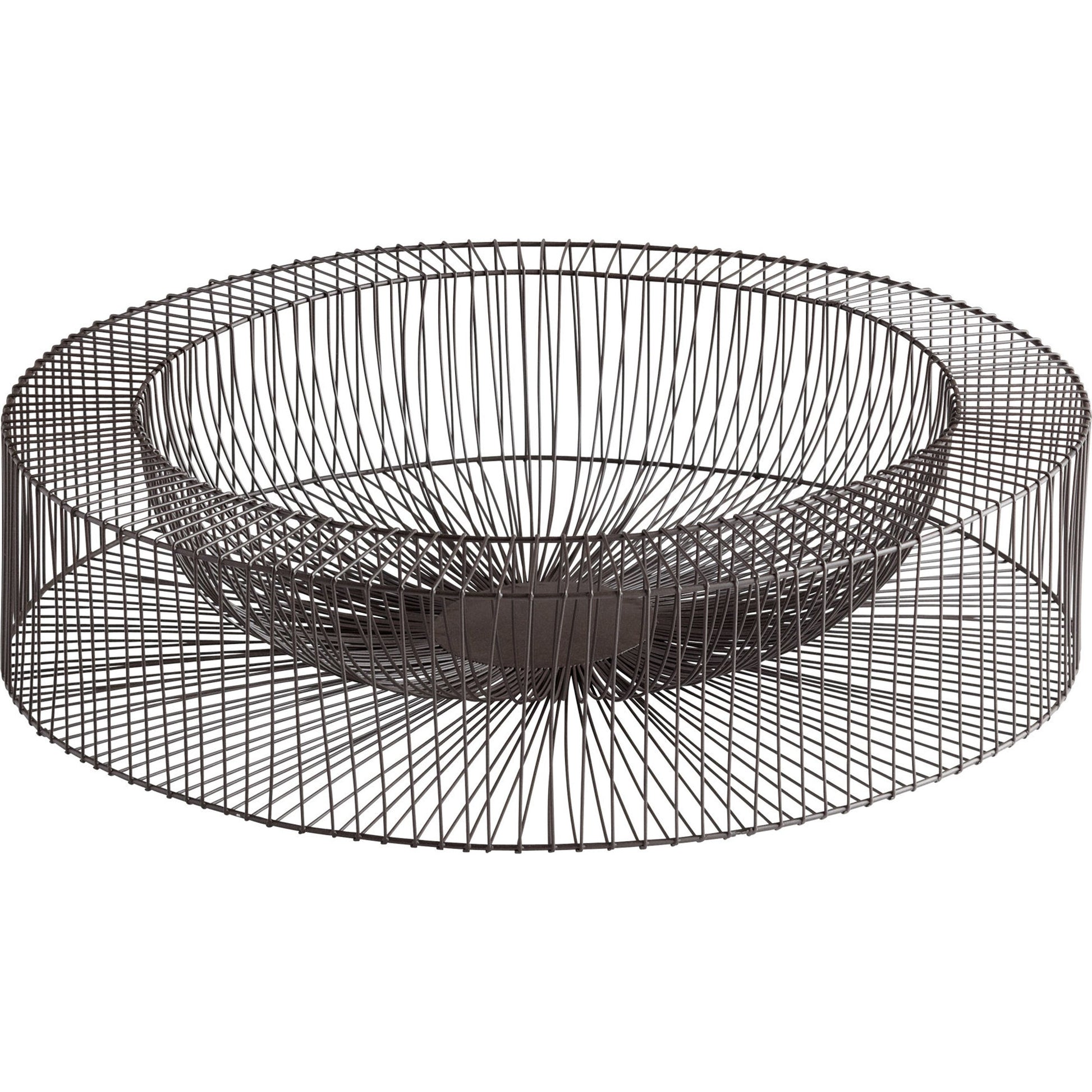 Wire Wheel Tray by Cyan Design in graphite. Made from iron in a modern style.