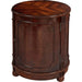 Thurmond Drum Side Table by Butler Specialty Company. Made from poplar hardwood solids, resin, cherry veneer, fiberboard in a traditional style.