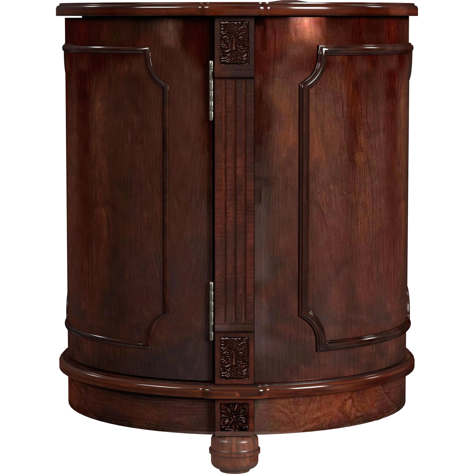Thurmond Drum Side Table by Butler Specialty Company. Made from poplar hardwood solids, resin, cherry veneer, fiberboard in a traditional style.