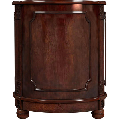 Thurmond Drum Side Table by Butler Specialty Company. Made from poplar hardwood solids, resin, cherry veneer, fiberboard in a traditional style.