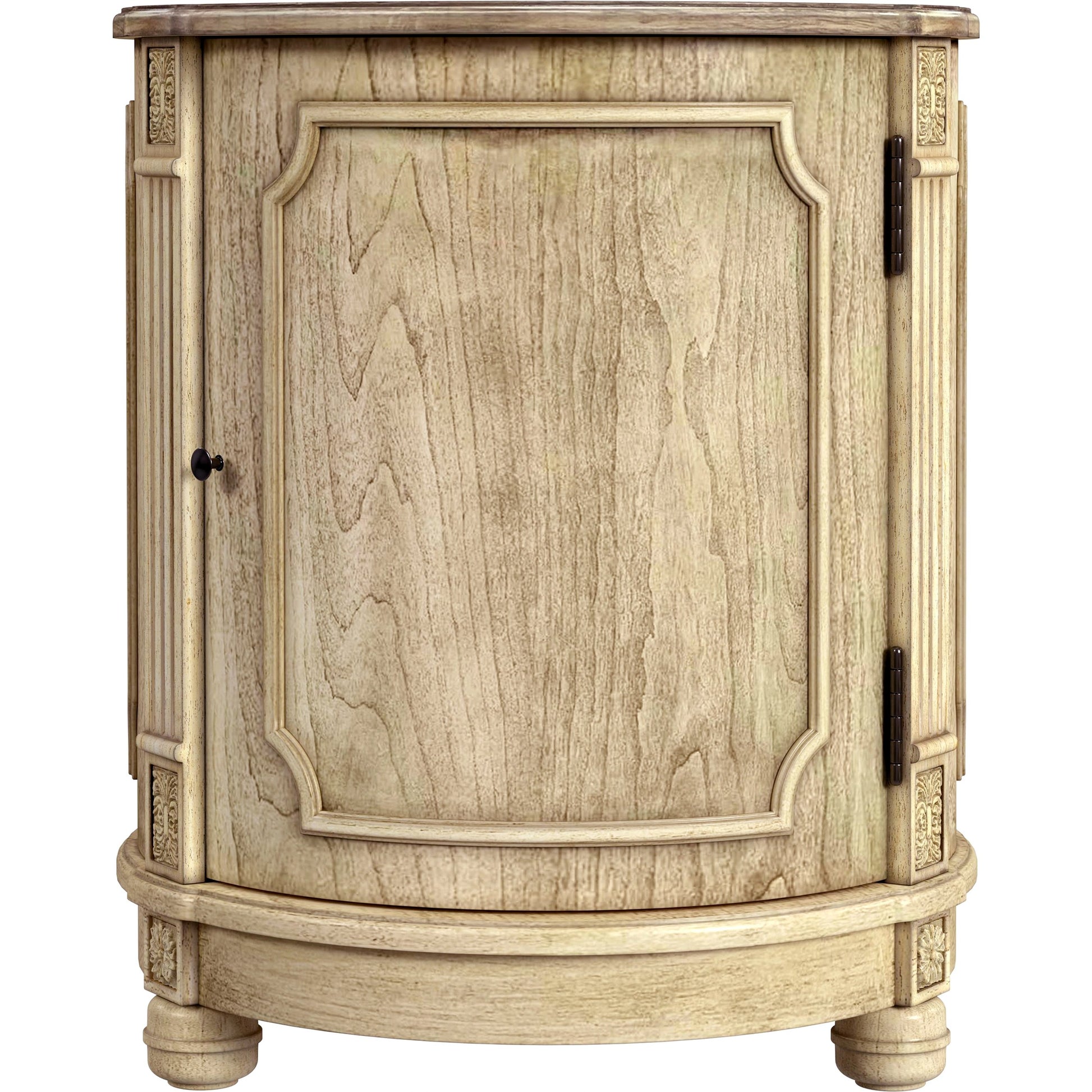 Thurmond Drum Side Table by Butler Specialty Company. Made from poplar hardwood solids, resin, cherry veneer, fiberboard in a traditional style.