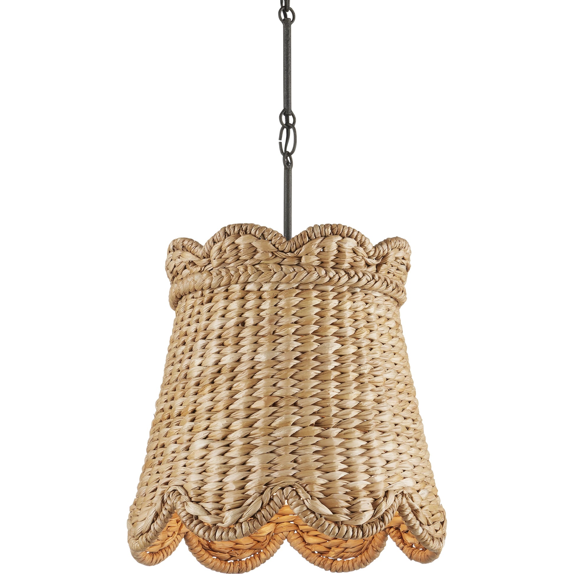 Annabelle Pendant by Currey and Company. Made from wrought iron in a cottage & farmhouse style.