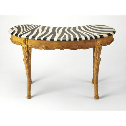 Luisa Fossil Stone Writing Desk by Butler Specialty Company in multi-color and heritage. Made from wood, resin, wood veneers, stone veneer in a traditional style.