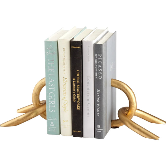 Goldie Locks Bookends by Cyan Design. Made from iron in a modern style.