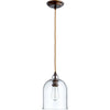 Oiled Bronze, Clear Glass