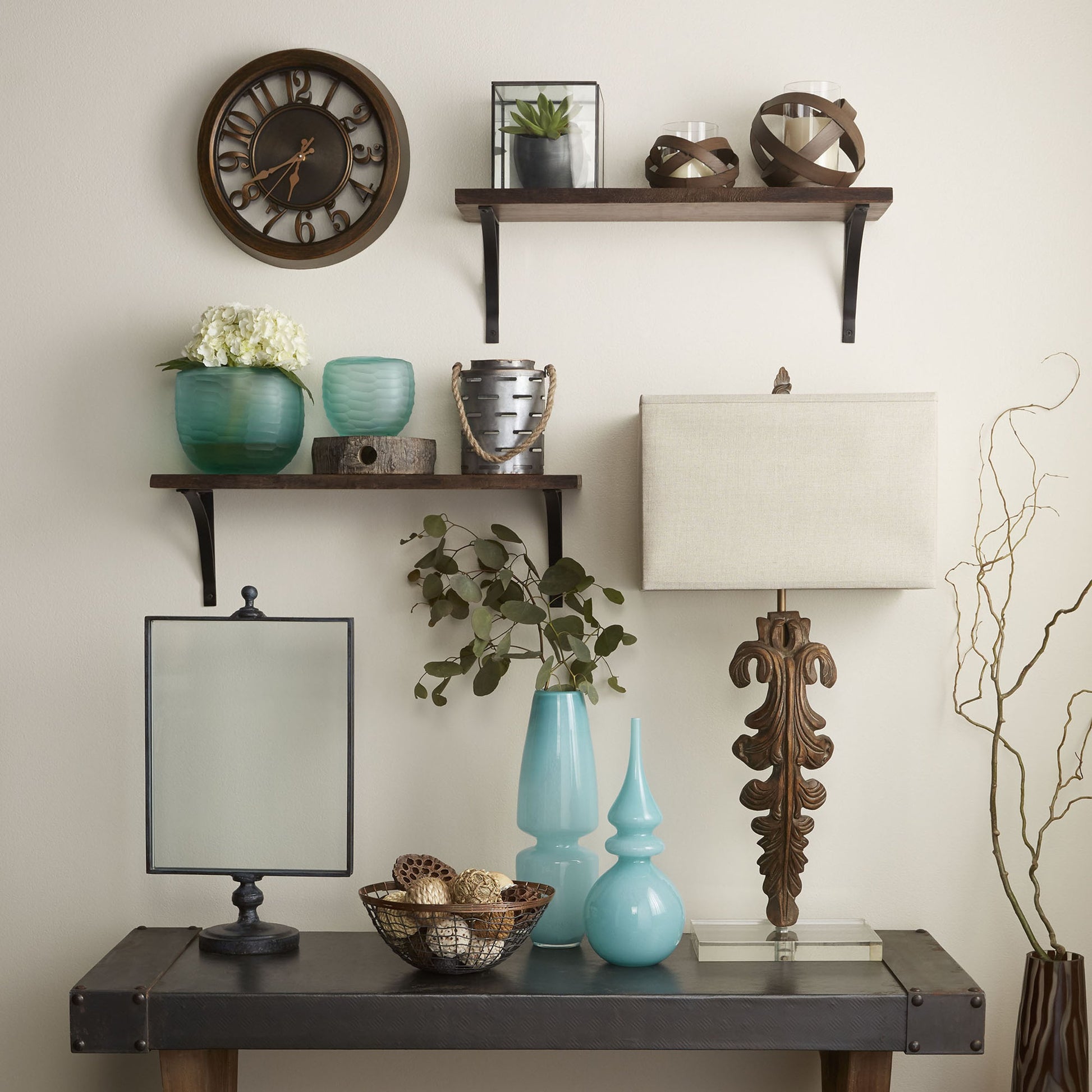 Infinity Candleholder by Cyan Design in copper. Made from iron in a cottage & farmhouse style.