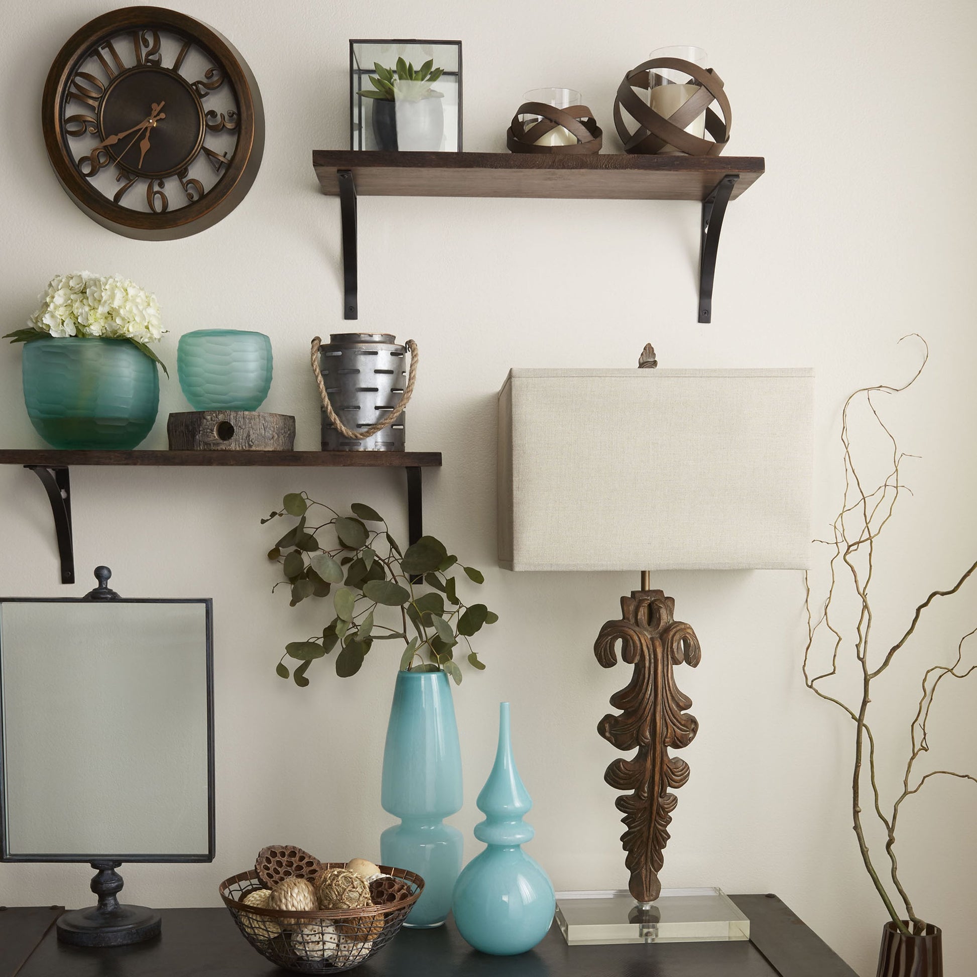 Infinity Candleholder by Cyan Design in copper. Made from iron in a cottage & farmhouse style.