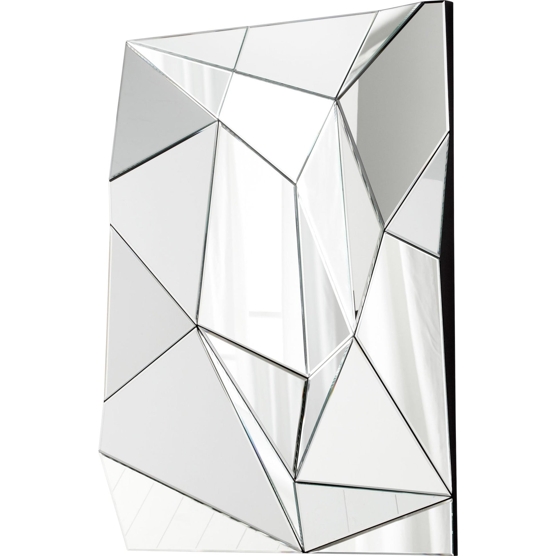 Dare to Dream Mirror by Cyan Design in clear. Made from wood, mirrored glass in a modern style.
