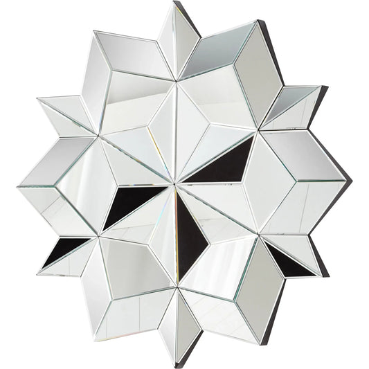 Starland Mirror by Cyan Design in clear. Made from wood, mirrored glass in a modern style.