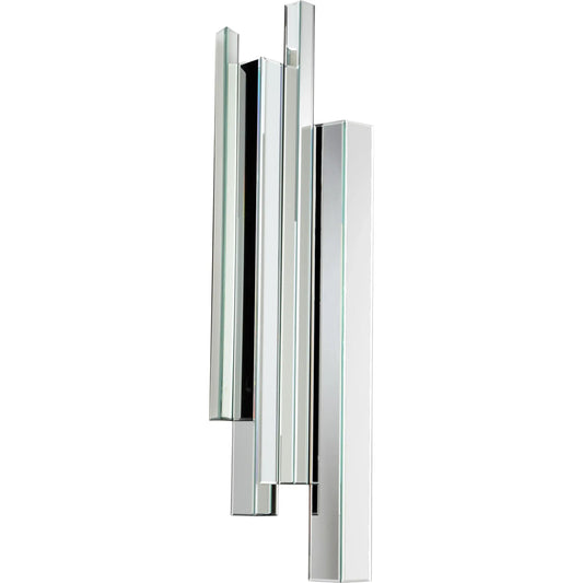 Skyscraper Mirror #1 by Cyan Design in clear. Made from wood, mirrored glass in a modern style.