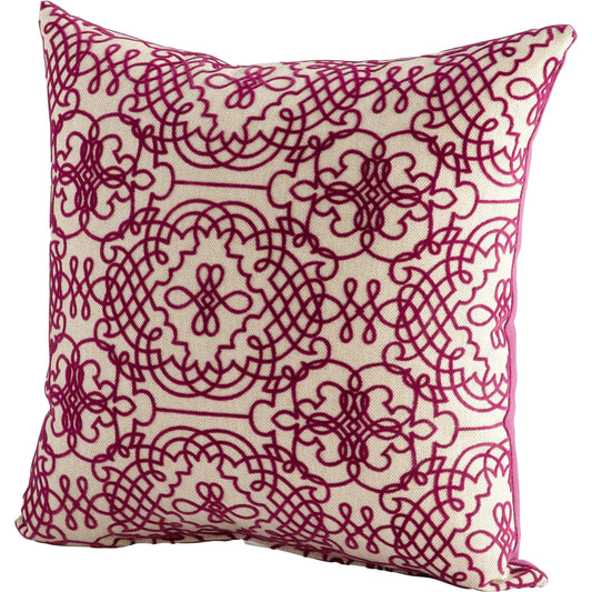 St. Lucia Pillow by Cyan Design in purple, white. Made from polyester in a transitional style.