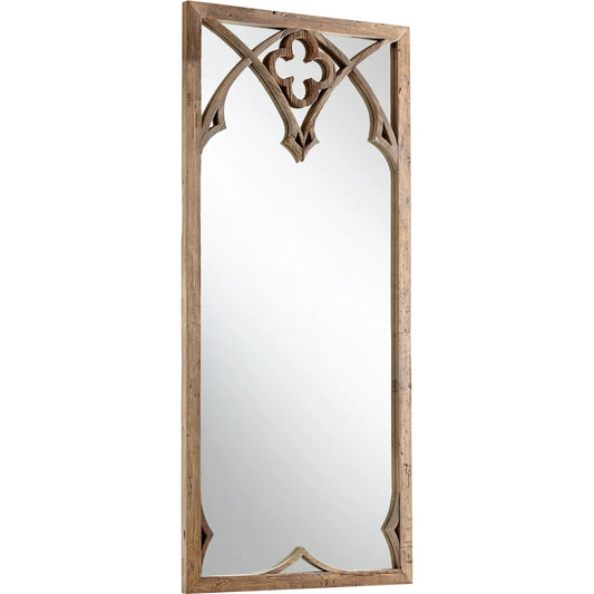 Tudor Mirror by Cyan Design in black forest grove. Made from wood, mirrored glass in a cottage & farmhouse style.