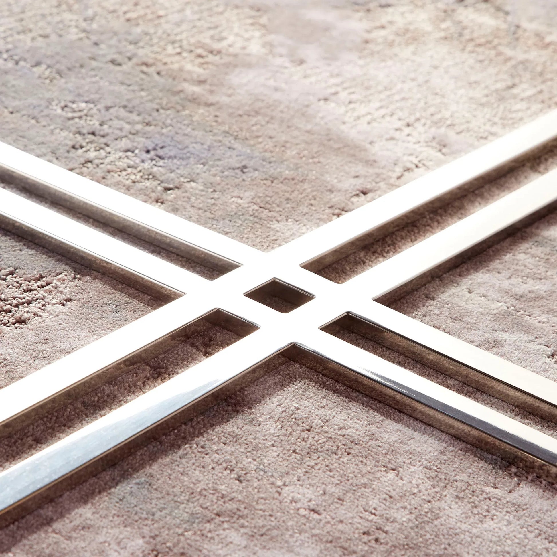 Montrose Coffee Table by Cyan Design in black forest grove, chrome. Made from stainless steel, wood in a modern style.