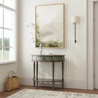 Mozart Demilune Console Table by Butler Specialty Company. Made from unique in a traditional style.