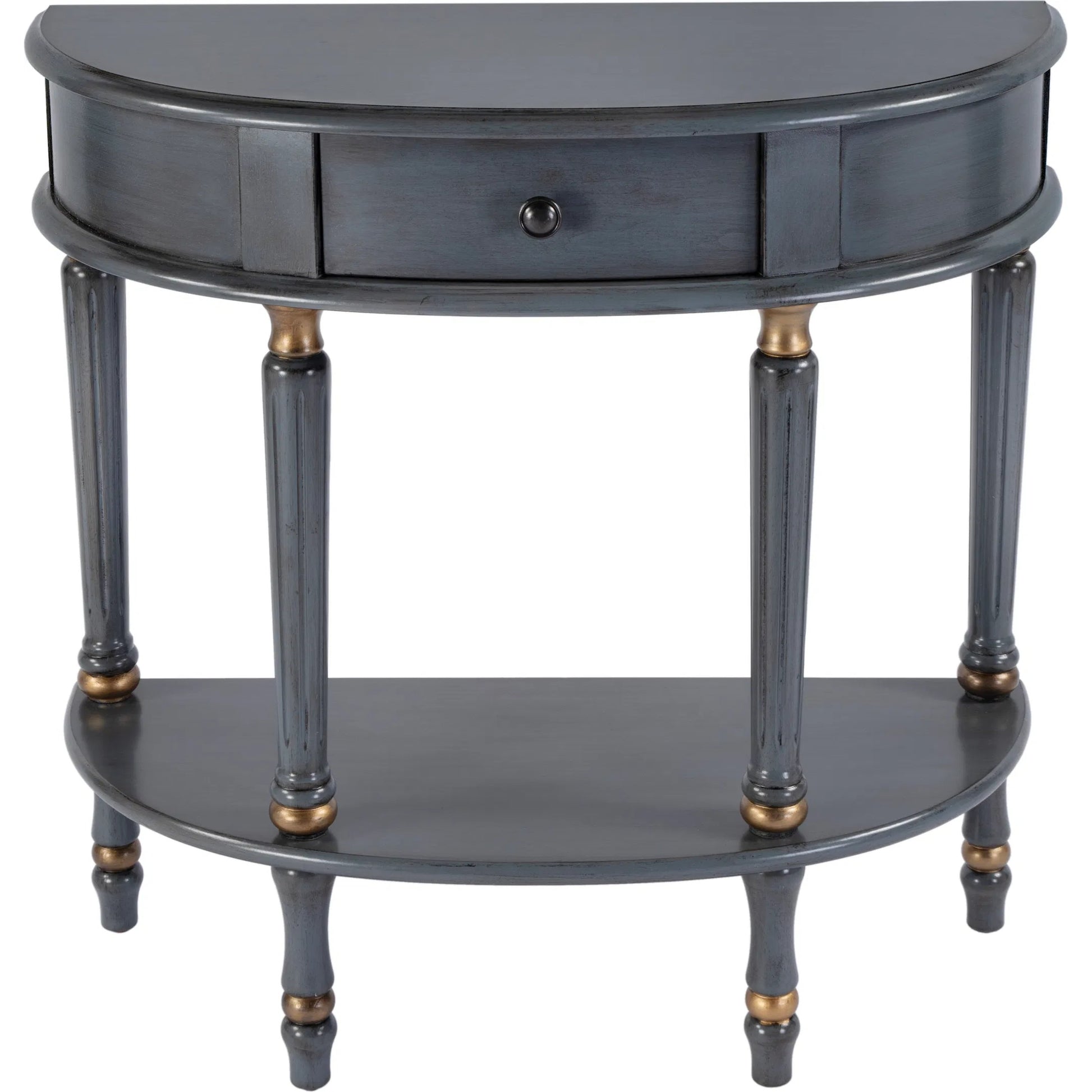 Mozart Demilune Console Table by Butler Specialty Company. Made from unique in a traditional style.