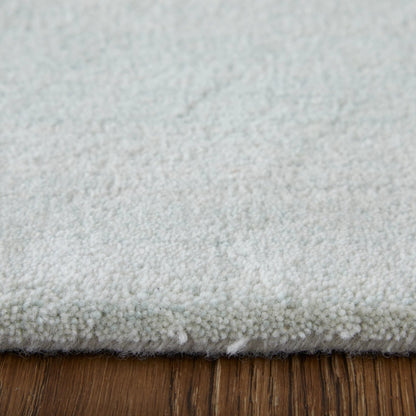 Katya Geometric Rug - KTY8991F by Feizy in blue, white. Made from wool in a unique style.