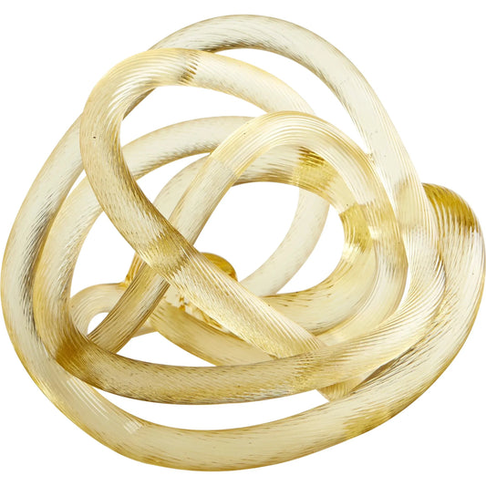 Fuse Filler by Cyan Design in gold. Made from glass in a modern style.