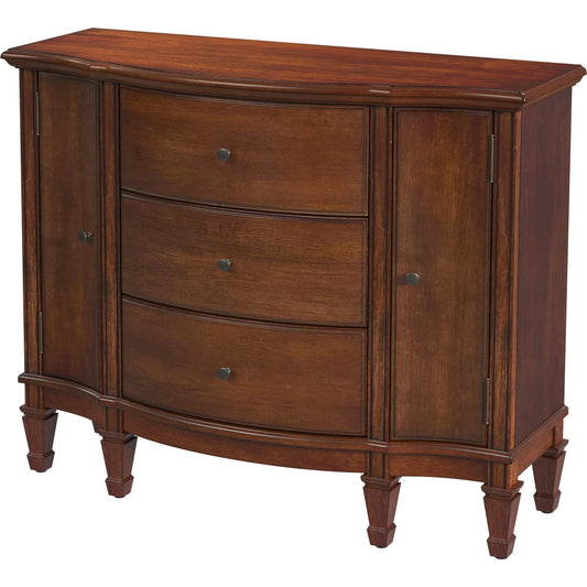Sheffield Accent Cabinet by Butler Specialty Company. Made from poplar, resin, cherry veneer, fiberboard in a traditional style.