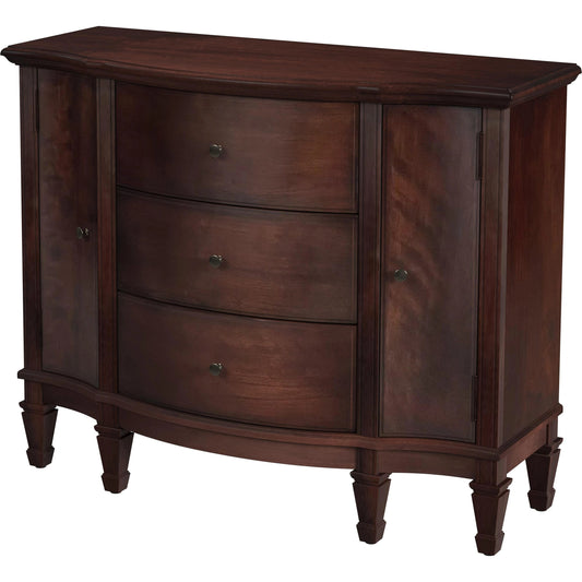 Sheffield Accent Cabinet by Butler Specialty Company. Made from poplar, resin, cherry veneer, fiberboard in a traditional style.