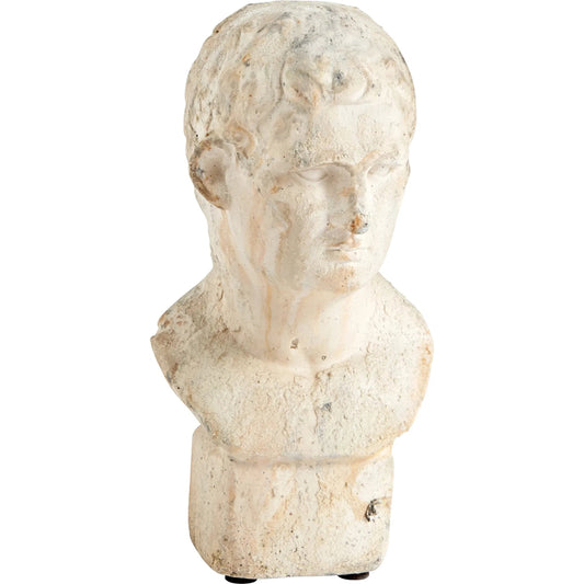 The Great Sculpture by Cyan Design in antique white. Made from cement in a traditional style.