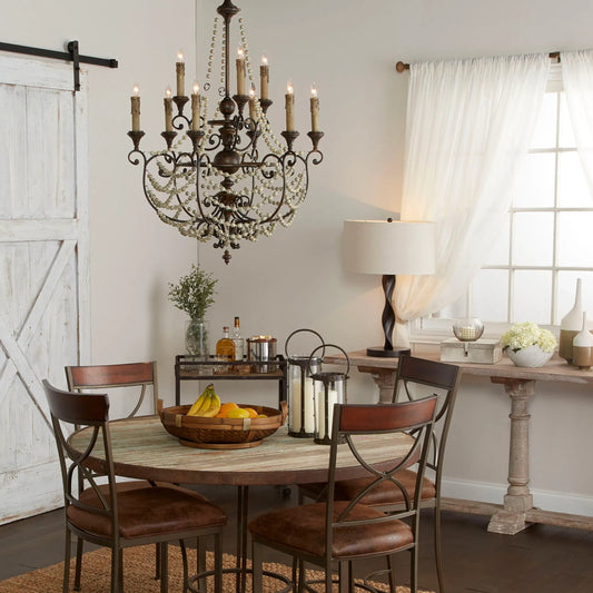 Cruzar Console by Cyan Design in slate gray. Made from wood in a cottage & farmhouse style.