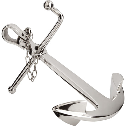 Anchor Aweigh Sculpture by Cyan Design in nickel. Made from aluminum in a coastal style.