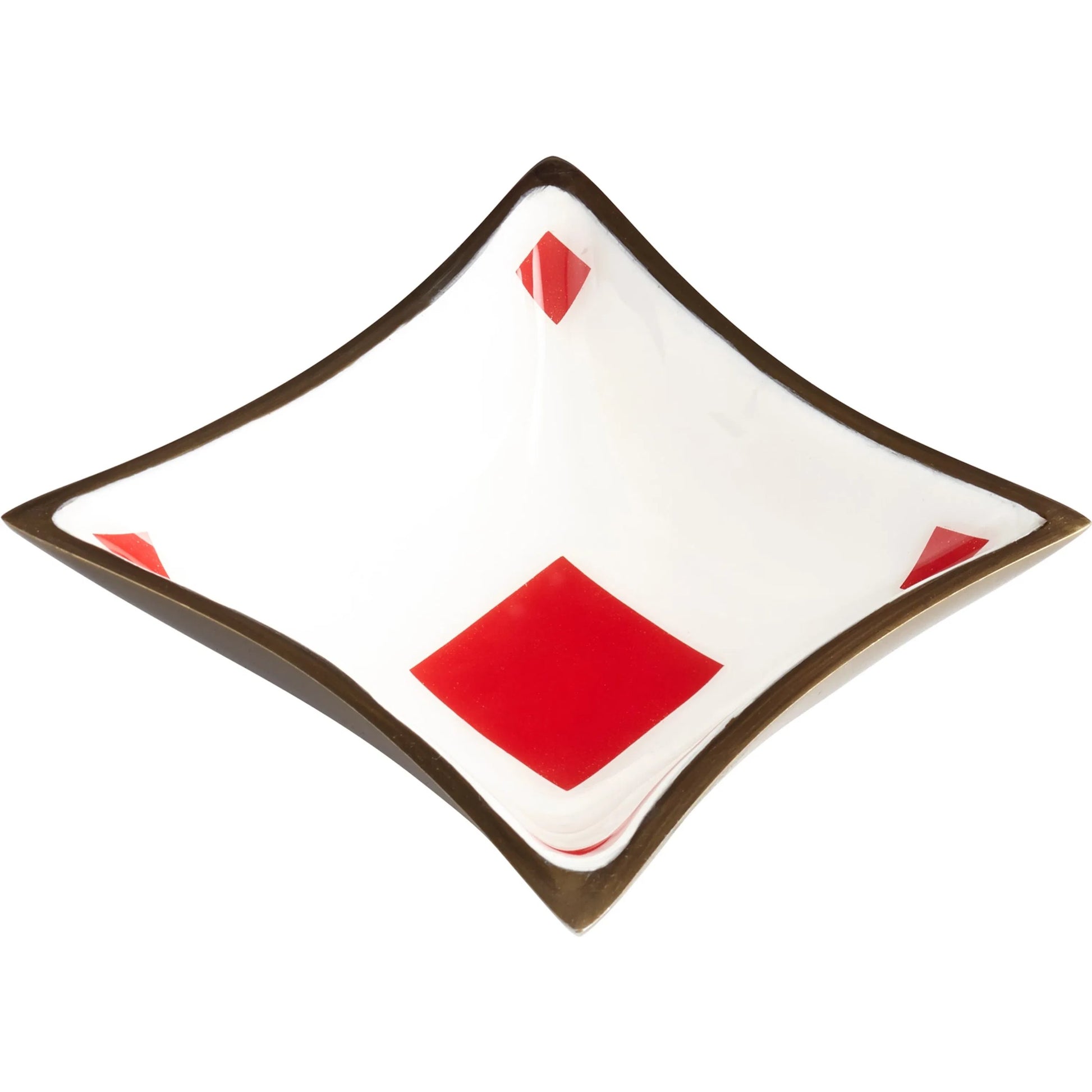 Diamond Tray by Cyan Design. Made from aluminum in a modern style.