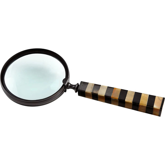 Leonard Magnifier by Cyan Design in bronze. Made from brass in a eclectic & global style.
