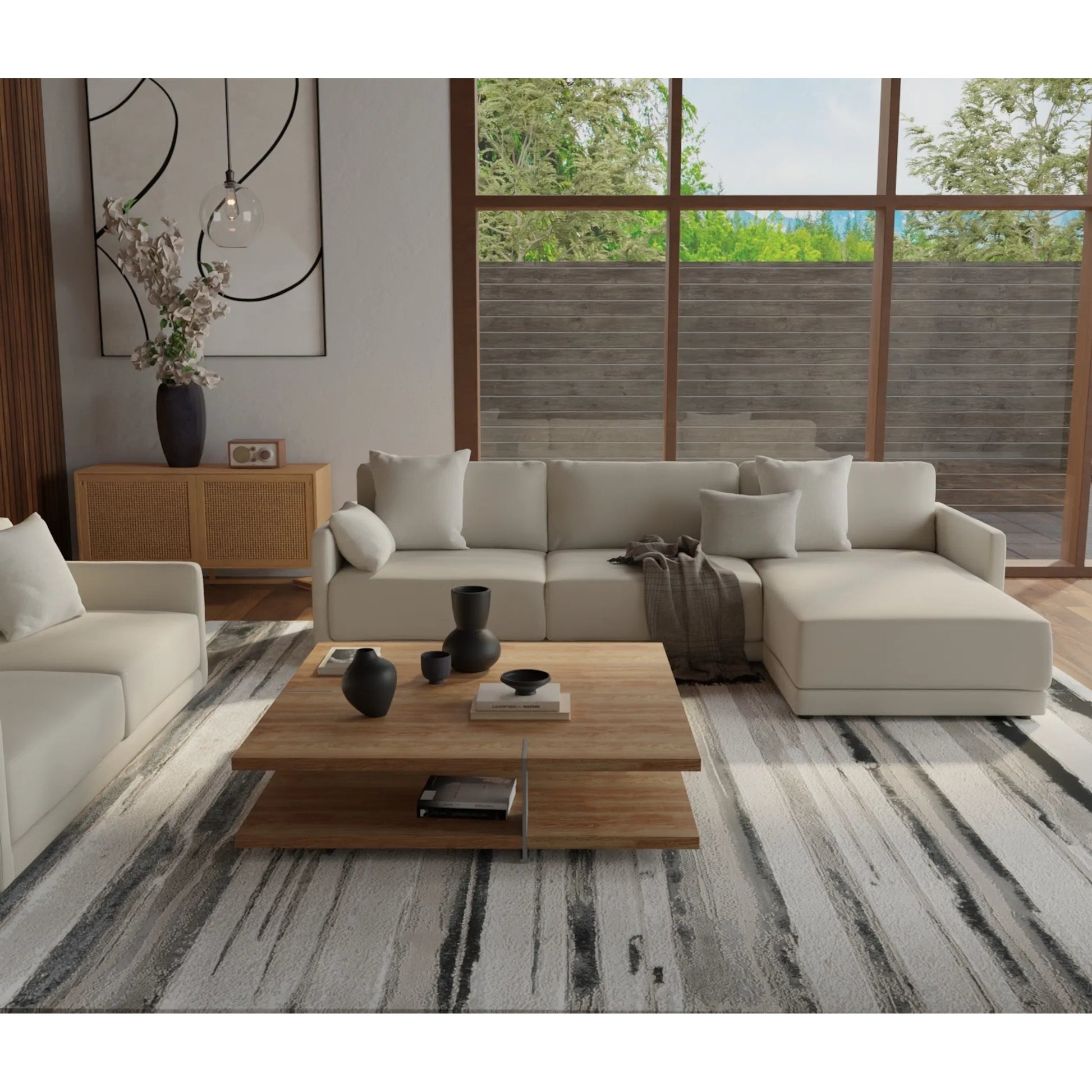 Micah Rug - 3049F by Feizy in silver, gray, black. Made from polyester, polypropylene in a unique style.