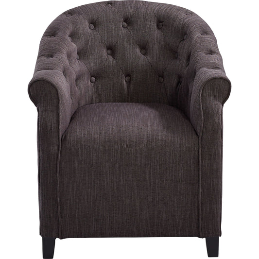 Sultry Chair by Cyan Design in charcoal. Made from wood in a modern style.