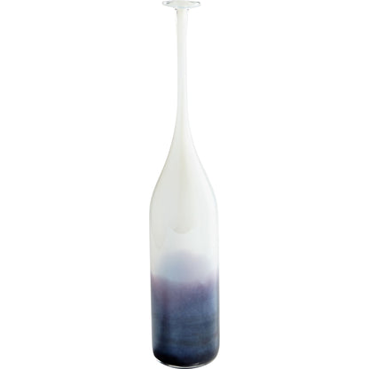 Nobel Vase by Cyan Design in purple, clear. Made from glass in a modern style.