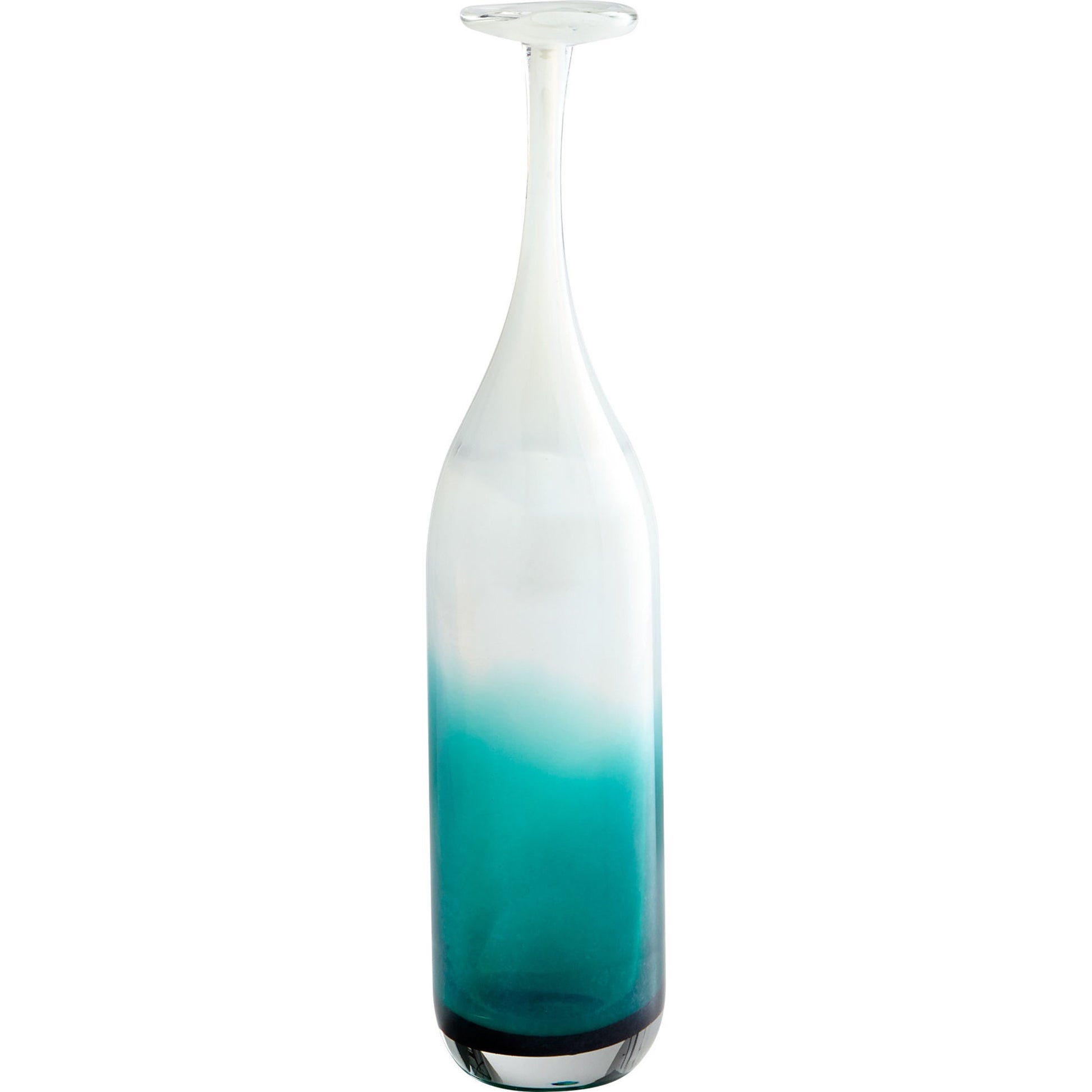 Nobel Vase by Cyan Design in purple, clear. Made from glass in a modern style.