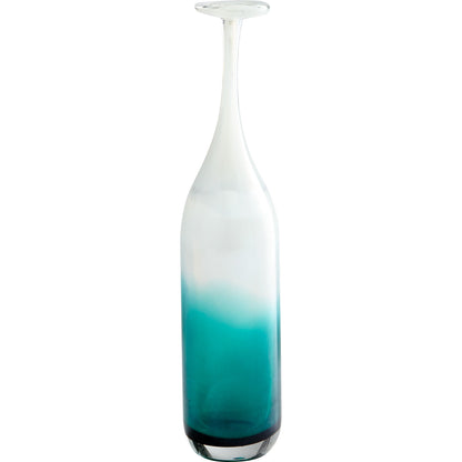 Nobel Vase by Cyan Design in purple, clear. Made from glass in a modern style.