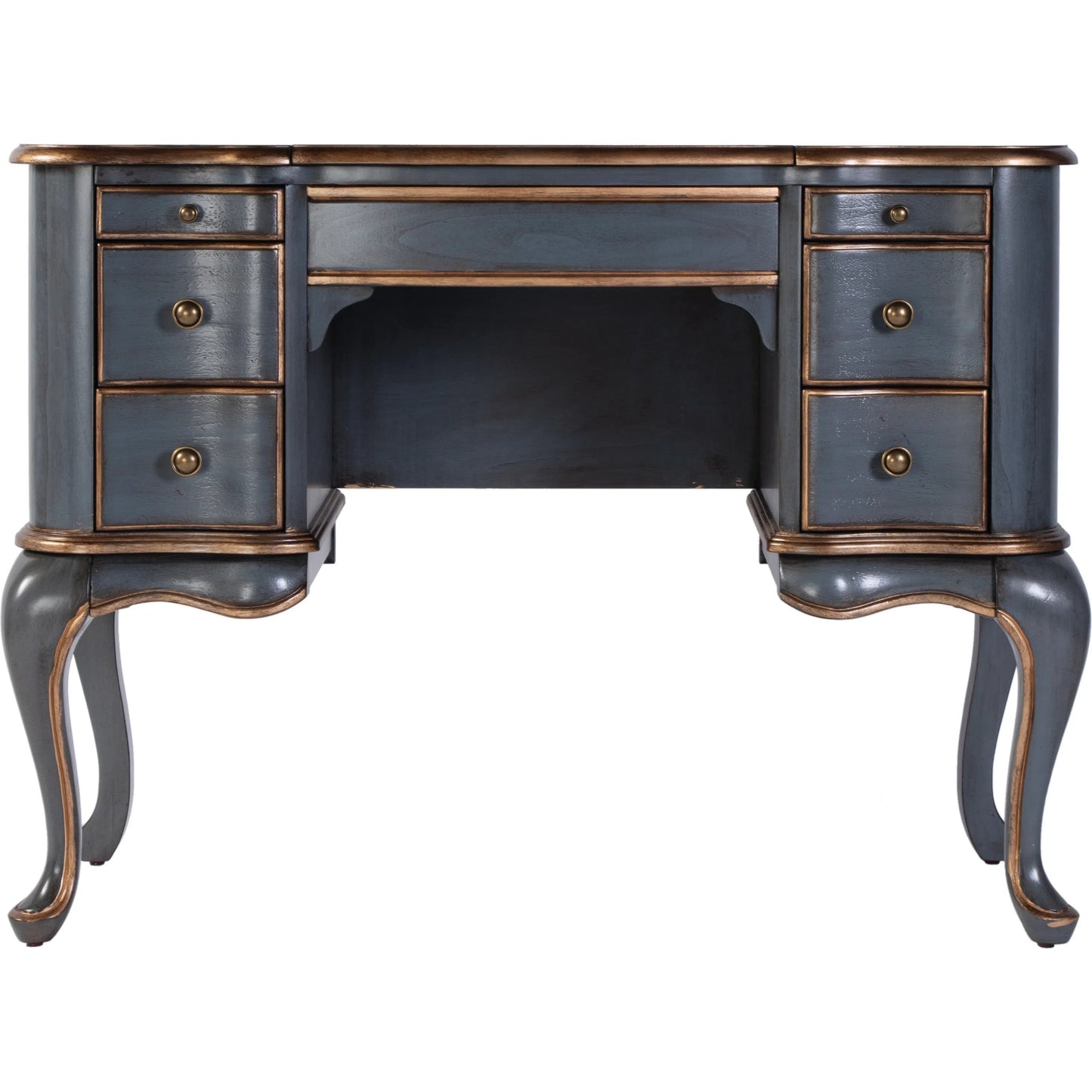 008 SI-2448124 | Additional Silo | Charlotte Vanity Desk by Butler Specialty Company. Made from poplar hardwood, cherry veneer, mdf, glass in a traditional style.