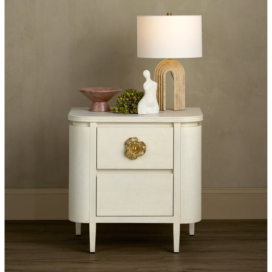 Hippodrome Table Lamp by Currey and Company in natural. Made from travertine in a modern style.
