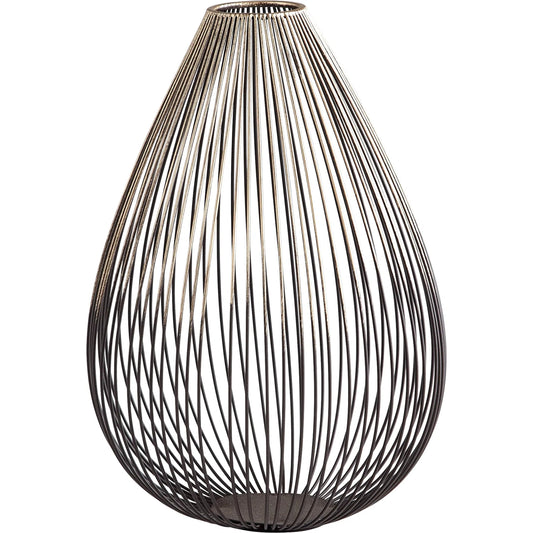 Pagoda Container by Cyan Design in graphite. Made from iron in a modern style.
